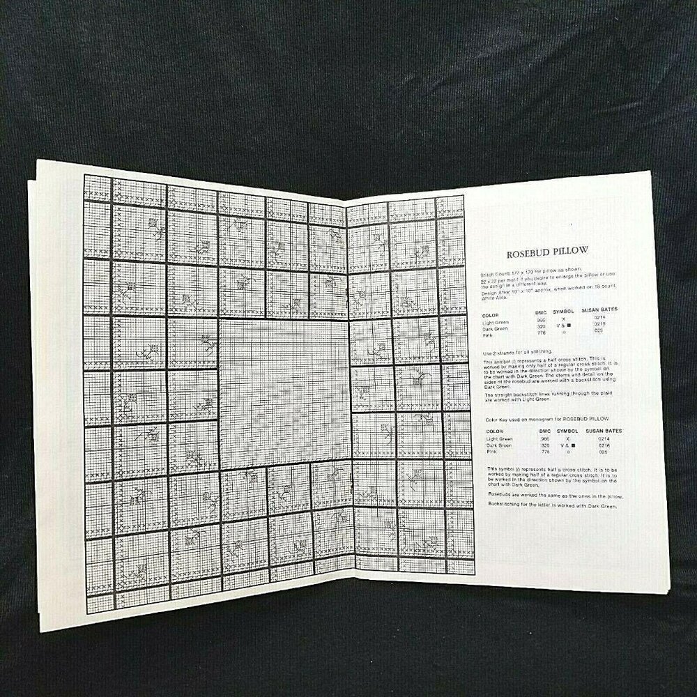 2 Cross Stitch Books Christmas Carols & Something Special in Plaids and Monogram - Picture 11 of 11
